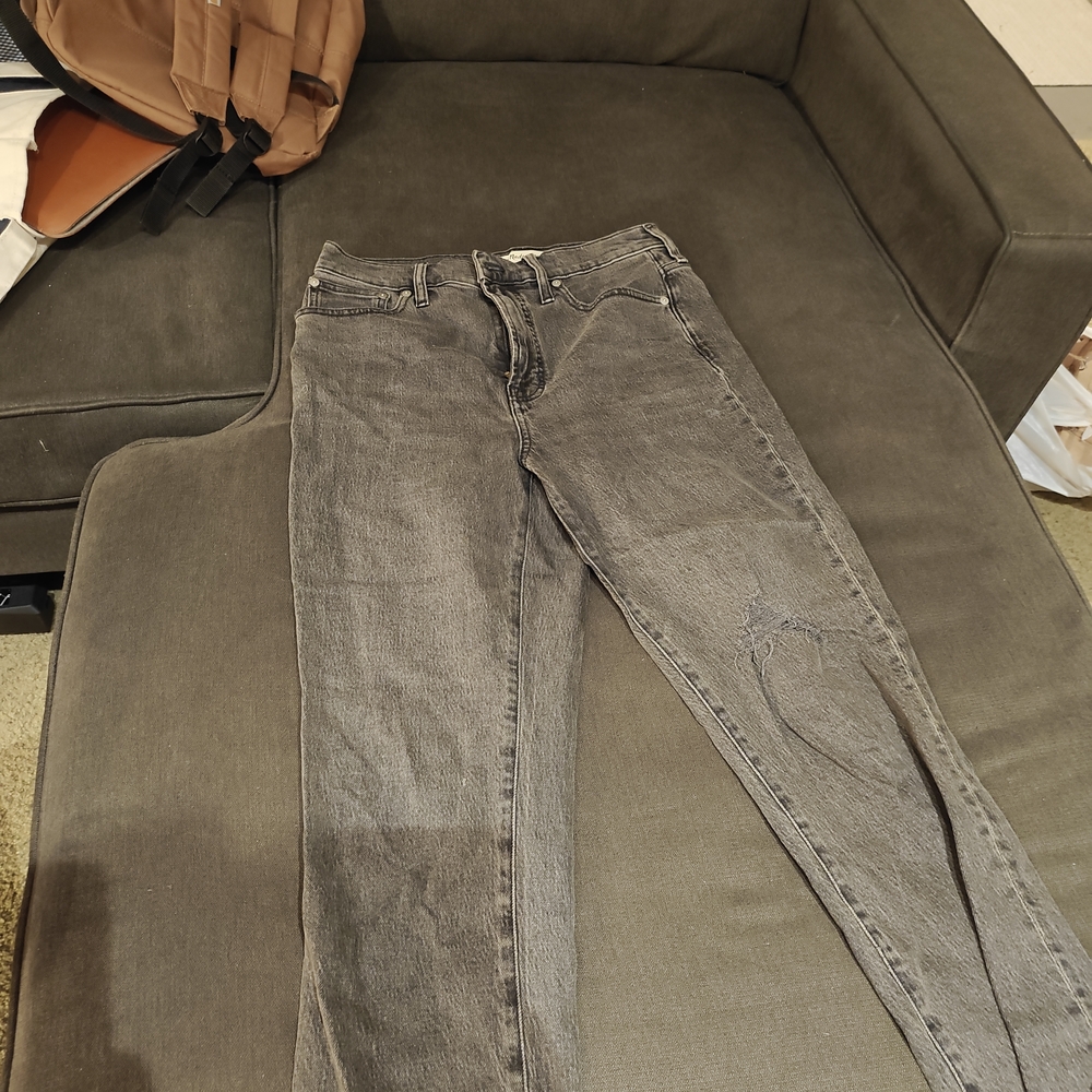 Madewell Women's Charcoal Skinny Jeans